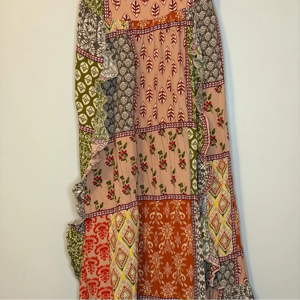Abel the Label : Bohemian Floral Patchwork Maxi Dress - Picture 3 of 9